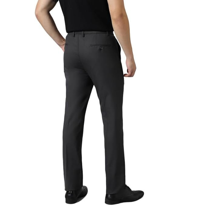 SUBTRACT Slim-Fit Stretchable Lycra Formal Pants for Men with Flexible Waistband | Stylish Men’s Wear Trousers for Office or Party |Dress Trouser Pant - Image 4