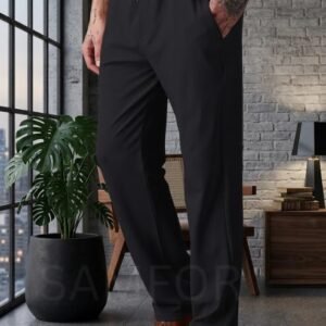 Samfor Track Pant for Men - Stylish, Comfortable & Stretchable Athletic Joggers for Casual & Gym Wear, Loose fit Track