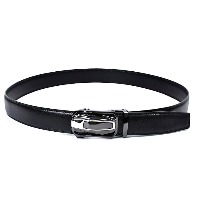 WildHorn Men's Genuine Leather Belt for Men| Premium Auto-Lock Buckle | Adjustable up to 48” | Formal & Casual Wear | Micro-Adjust Fit | Stylish Gift Box Included - Image 6