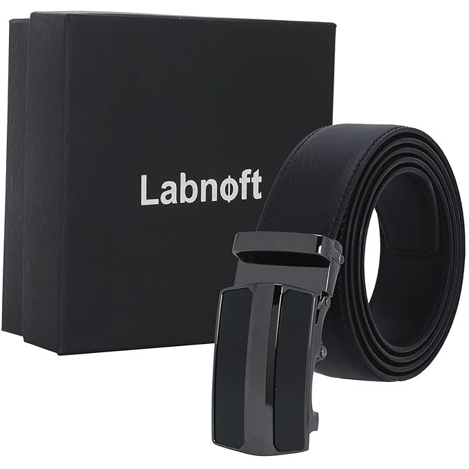 Labnoft Men's Auto Lock PU Leather Belt - Image 5