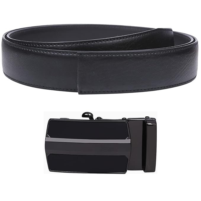 Labnoft Men's Auto Lock PU Leather Belt - Image 3