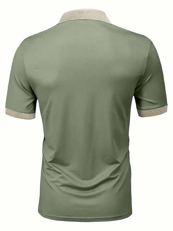Lymio Polo T Shirt for Men || T Shirt for Man || Collar T Shirt Style Men (Packs Also Available) (Polo-44-47) - Image 2