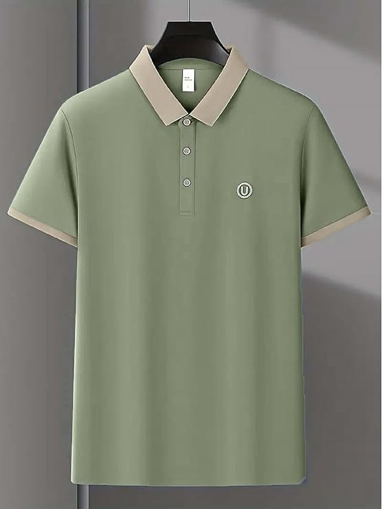 Lymio Polo T Shirt for Men || T Shirt for Man || Collar T Shirt Style Men (Packs Also Available) (Polo-44-47) - Image 3