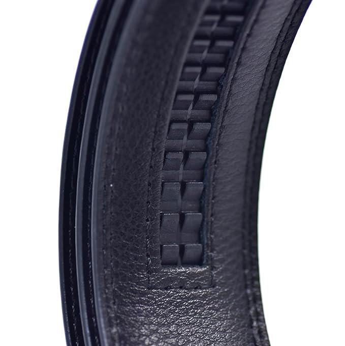 WildHorn Men's Genuine Leather Belt for Men| Premium Auto-Lock Buckle | Adjustable up to 48” | Formal & Casual Wear | Micro-Adjust Fit | Stylish Gift Box Included - Image 5