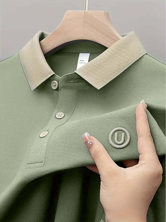 Lymio Polo T Shirt for Men || T Shirt for Man || Collar T Shirt Style Men (Packs Also Available) (Polo-44-47) - Image 5