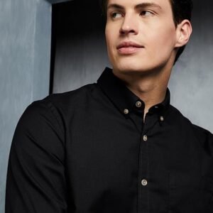 Symbol Premium Men Stylish Solid All Day Fresh Buttondown Casual Shirt - Regular Fit | Plain | Full Sleeve | Cotton Semi Formal Wear (Available in Plus Size & Combo Pack)