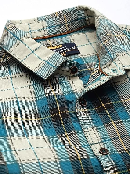 The Indian Garage Co Men Shirt Stylish Casual Full Sleeve Shirt